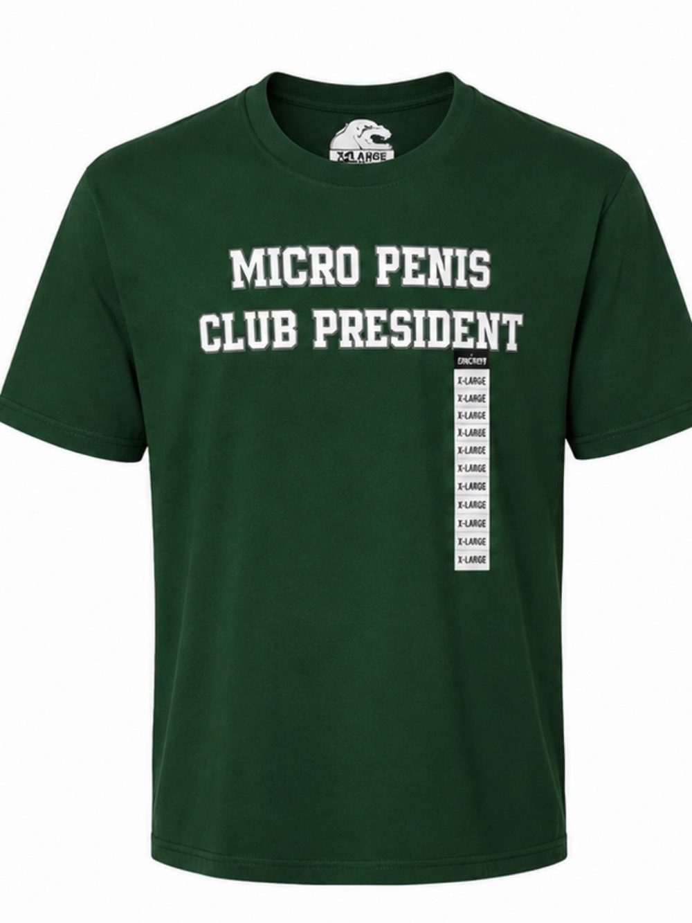 Nwt Danny Duncan Micro Penis Club President Graphic Tee Funny Shirt XL
